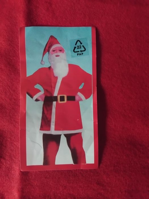 Strój Mikołaja stan bardzo dobry