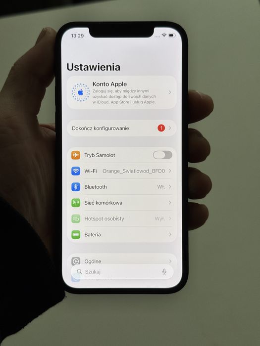Apple iPhone 12 64GB Black - Bateria 84%