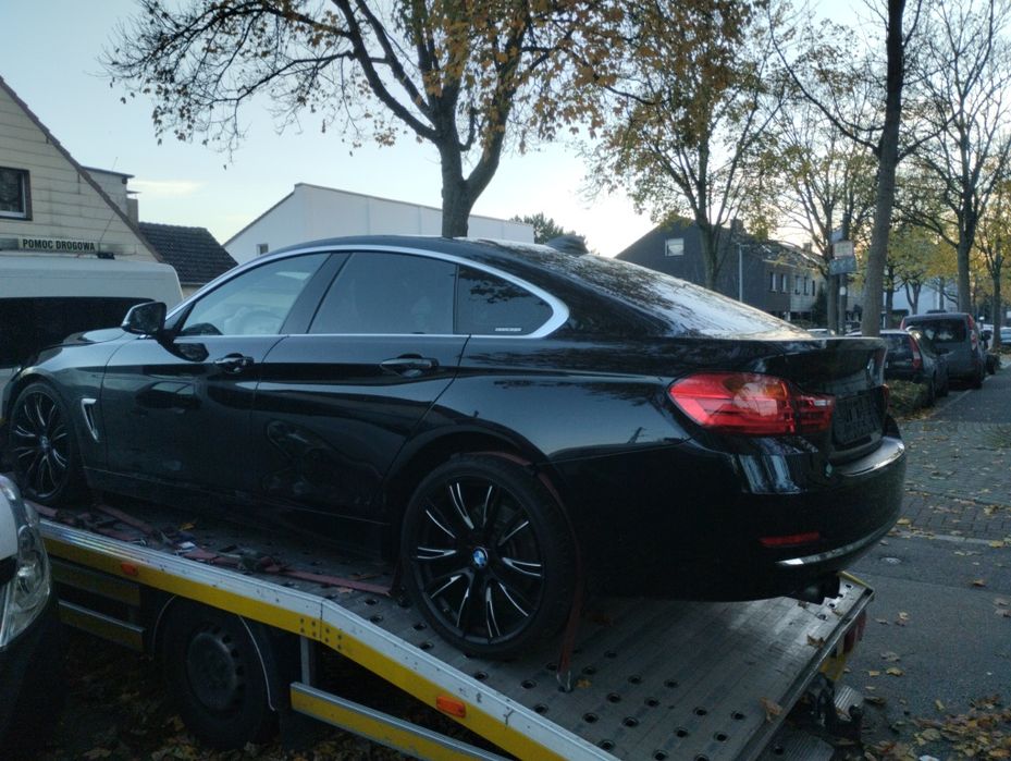 Transport aut maszyn budowlanych motocykli Belgia Holandia Niemcy