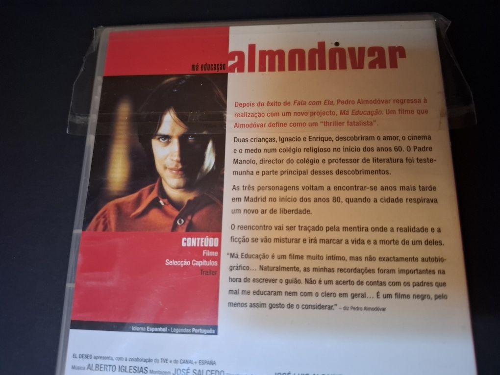 Má Educação - Pedro Almodóvar - cinema espanhol