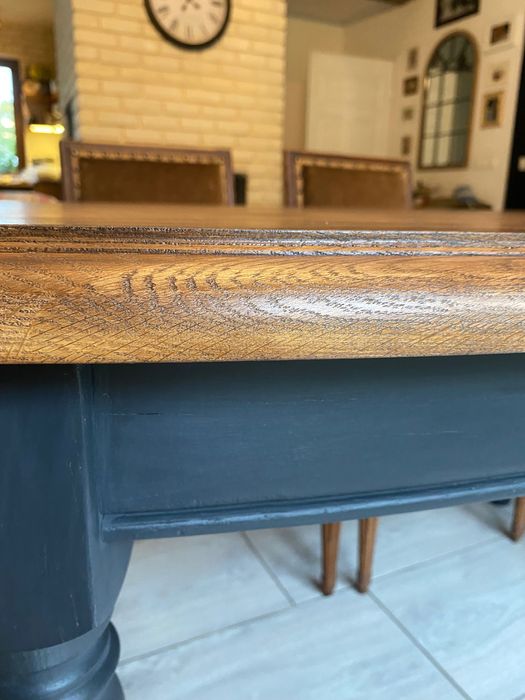 Stół dębowy  prowansalski farmhouse nierozkładalny