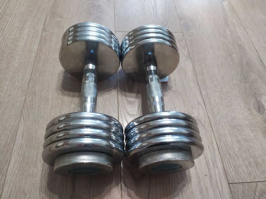 Продам гантелі 2*12 =24кг/ 2*10=20кг Ціна 2750/2700грн