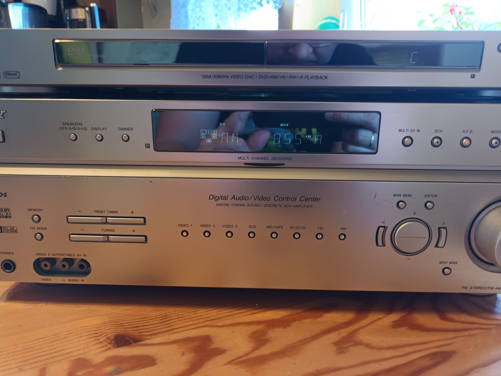 Sony Amplituner + DVD