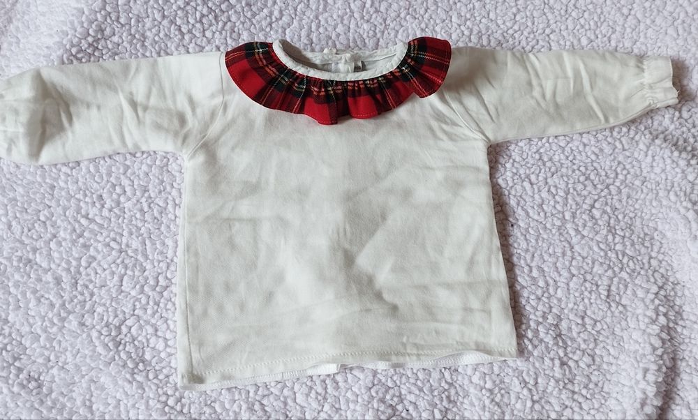 Conjunto de bebê menina de algodão para 6 meses novo