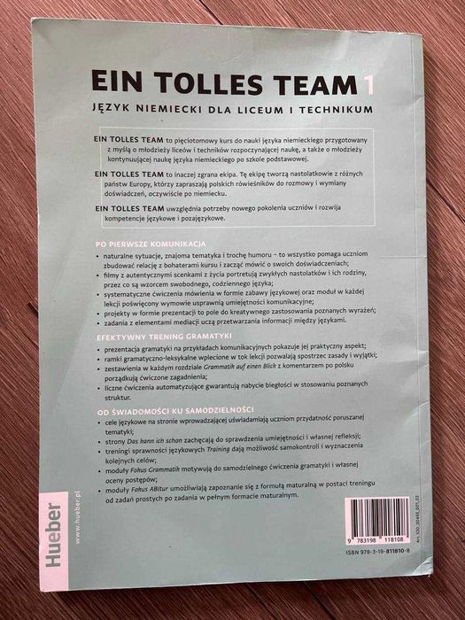 Ein tolles Team 1 podręcznik