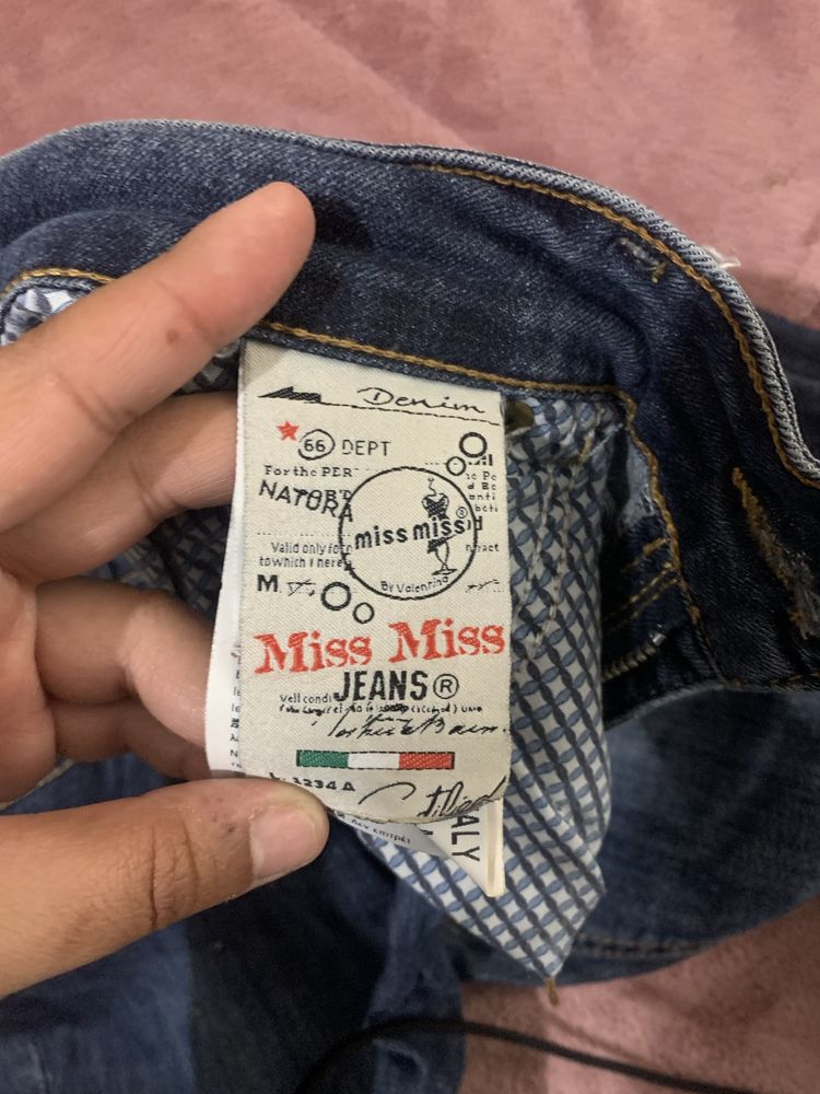 Calças de ganga mulher jeans “Miss Miss” tamanho L / 46