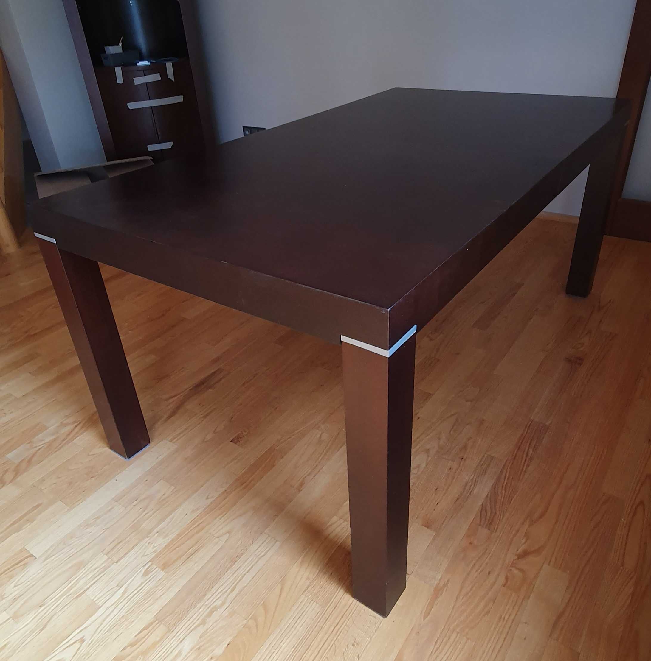 Sprzedam elegancki, praktyczny stół drewniany 170/215/260x95x76