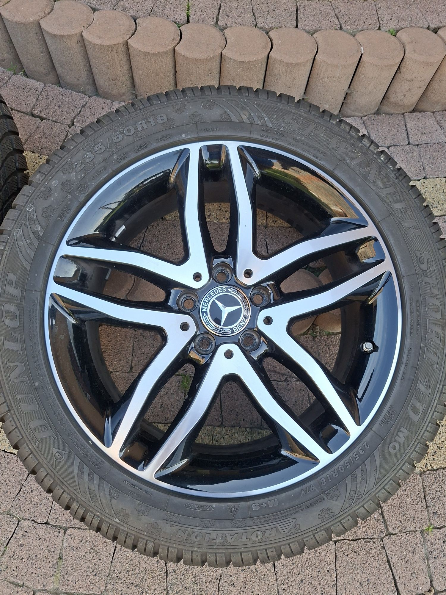 Felgi Mercedes 18" 5x112 Opony zimowe  235/50/18
