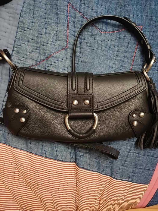 Шкіряна сумка ZARA крос боді