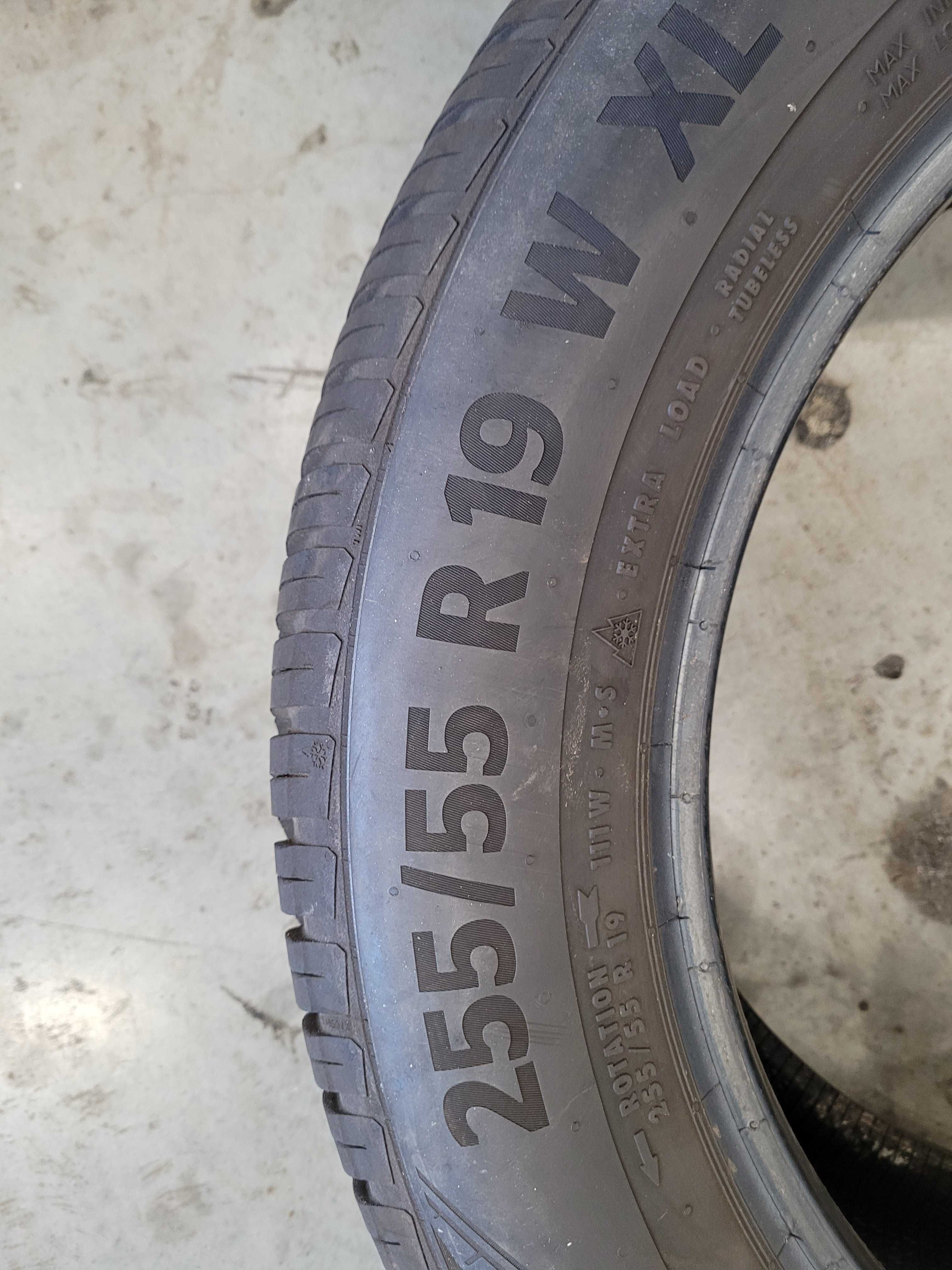 Opony 2szt Continental 255/55 R 19 wielosezonowe