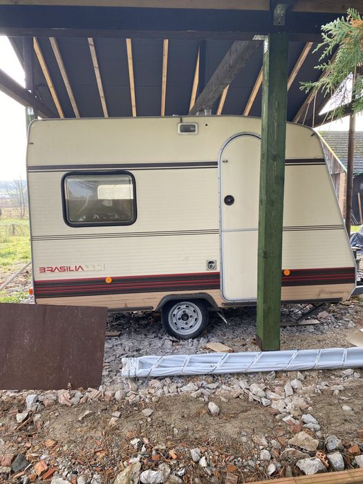 Przyczepa campingowa zarejestrowana ubezpieczona