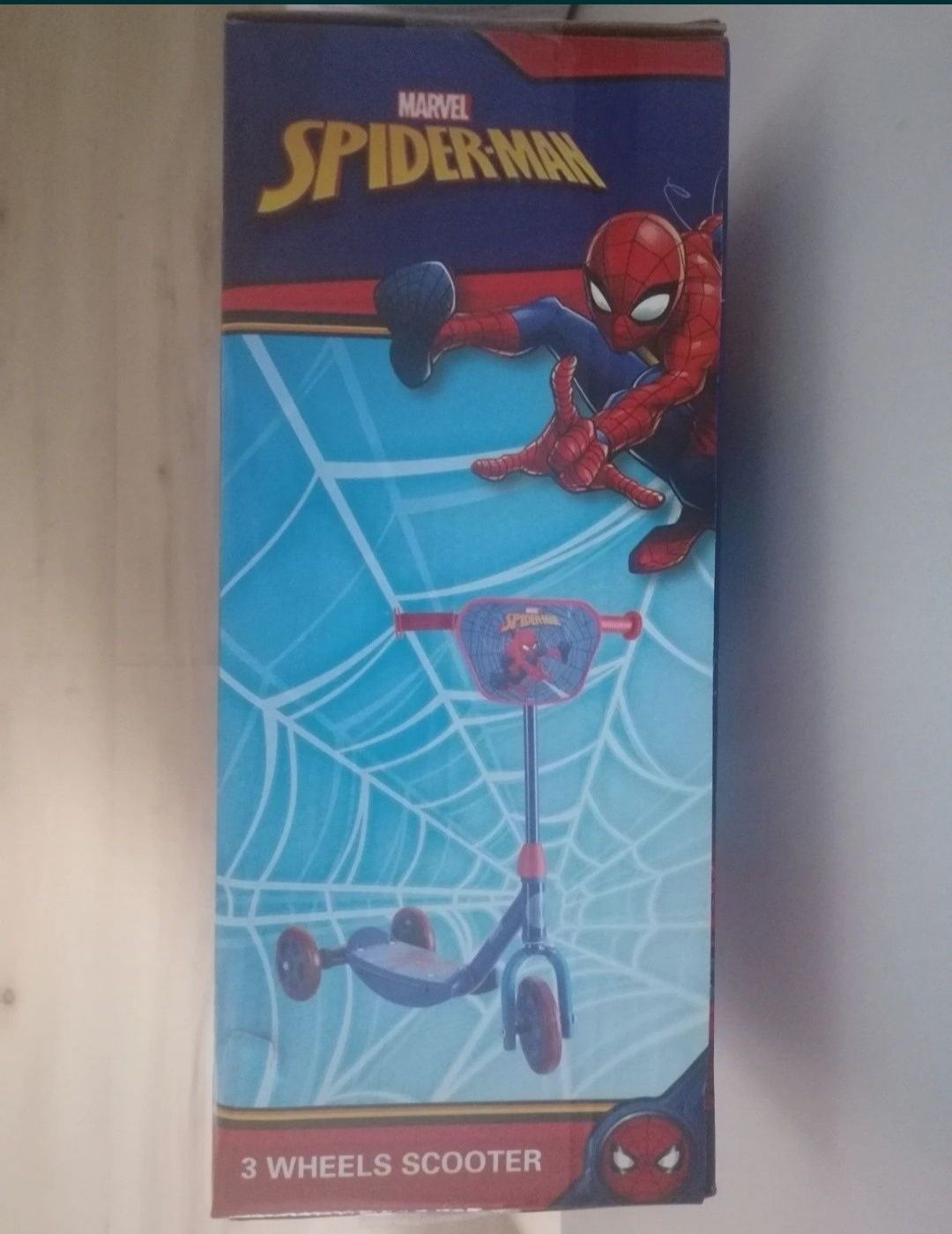 Hulajnoga trójkołowa Spiderman 2+