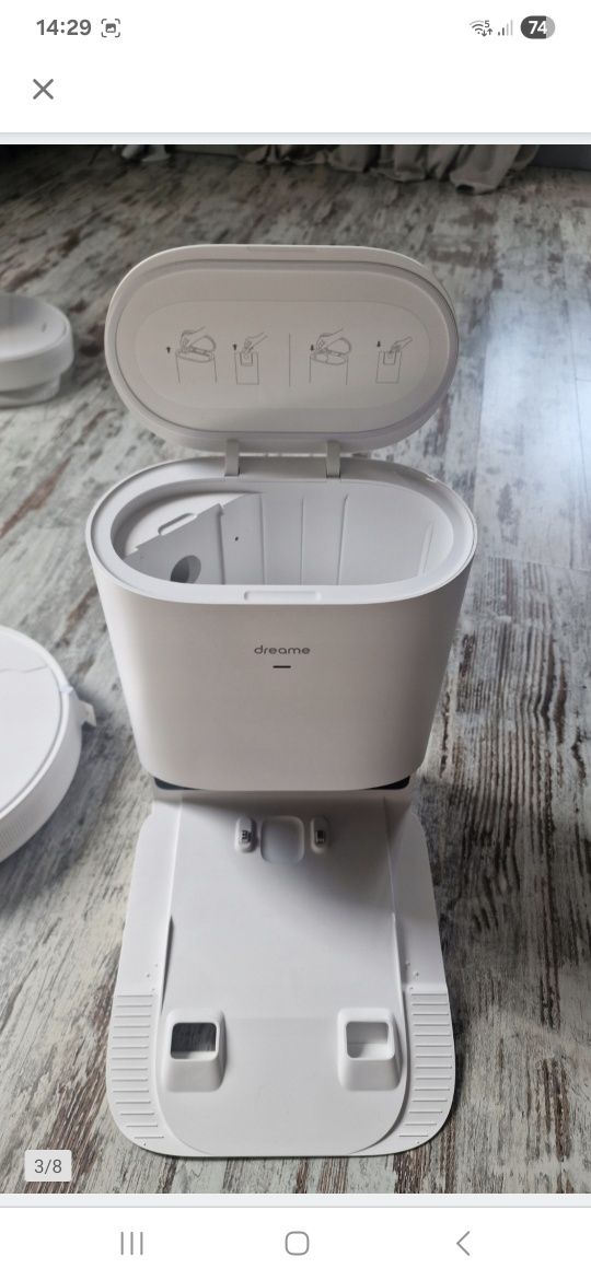 Robot sprzątający Dreame D10 Plus biały