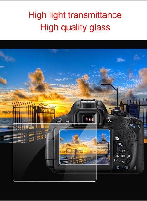 Защита LCD экрана для Canon, Nikon, Sony, Pentax, Panasonic - СТЕКЛО