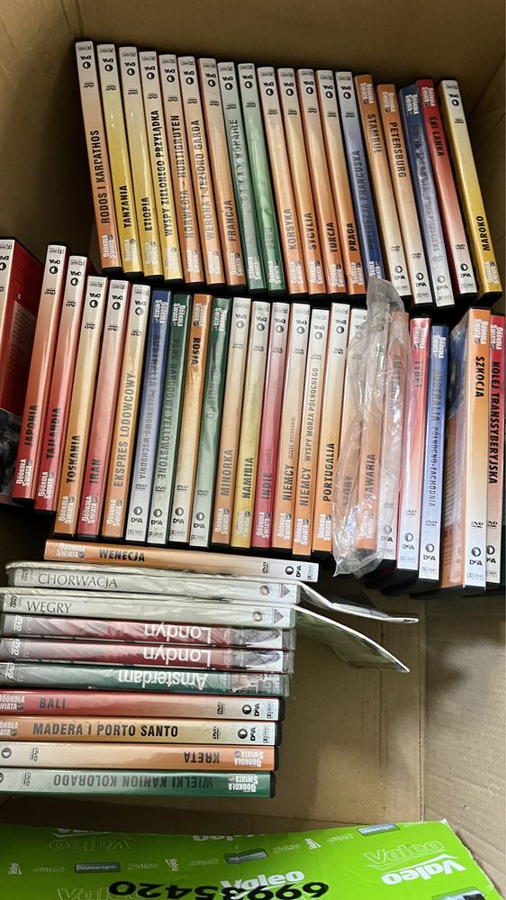Dookola swiata dookoła świata dvd ogromny zestaw