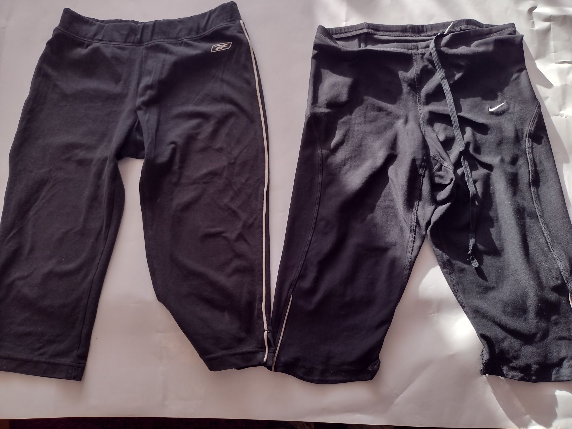 Dwie pary legginsów dwupak na Nike Reebok rozmiar,XS/S