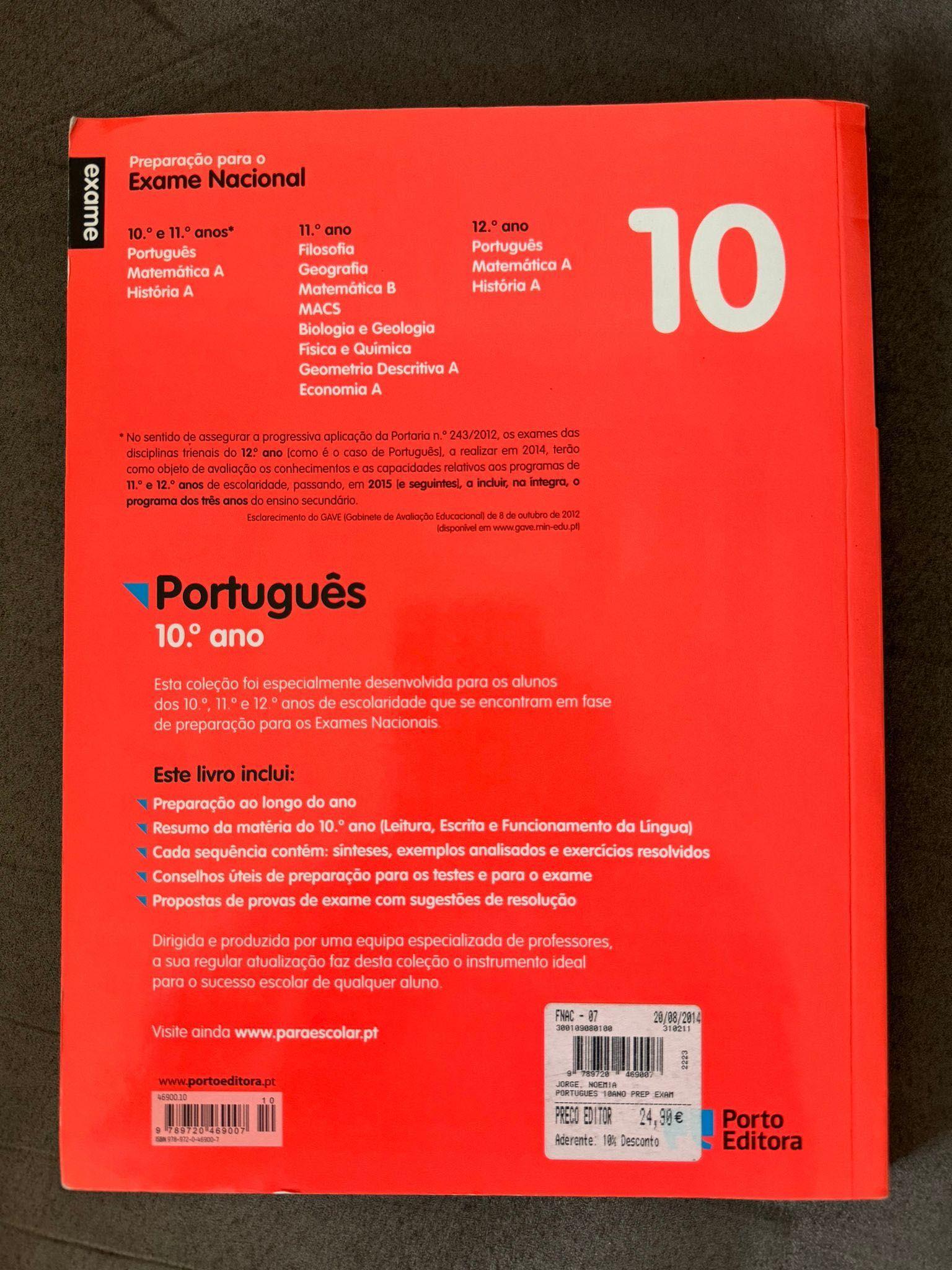 Preparação para o exame de Português