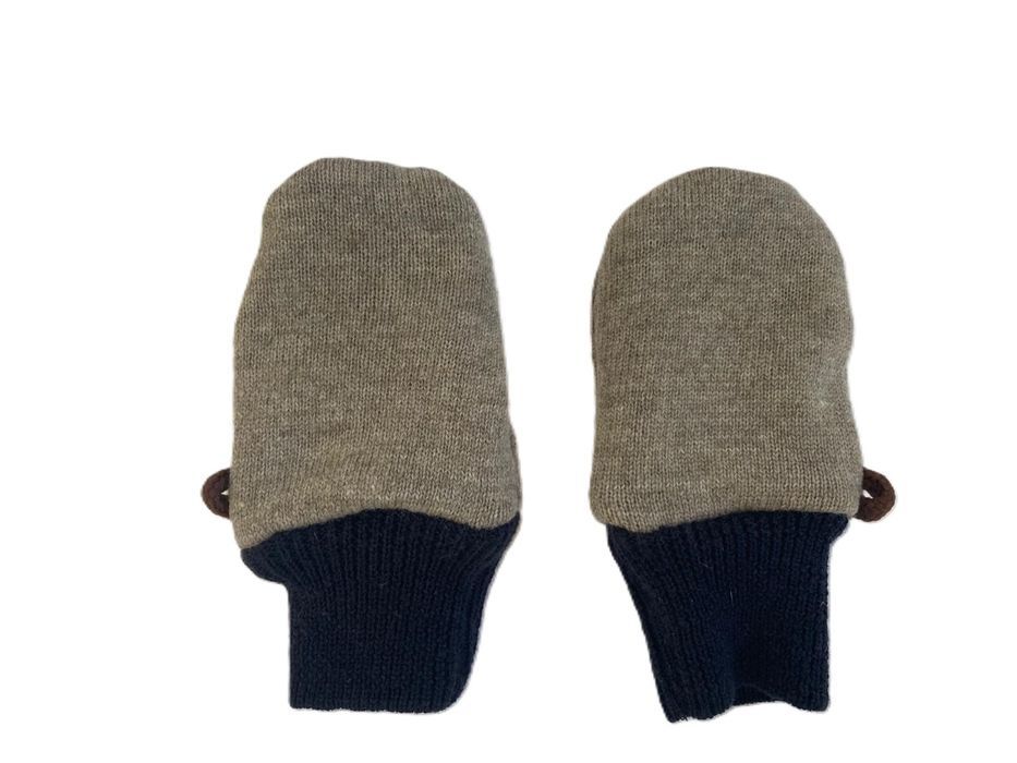 Łapki rękawiczki 0-12 m cy wełniane 100% wełna  wool merino eko