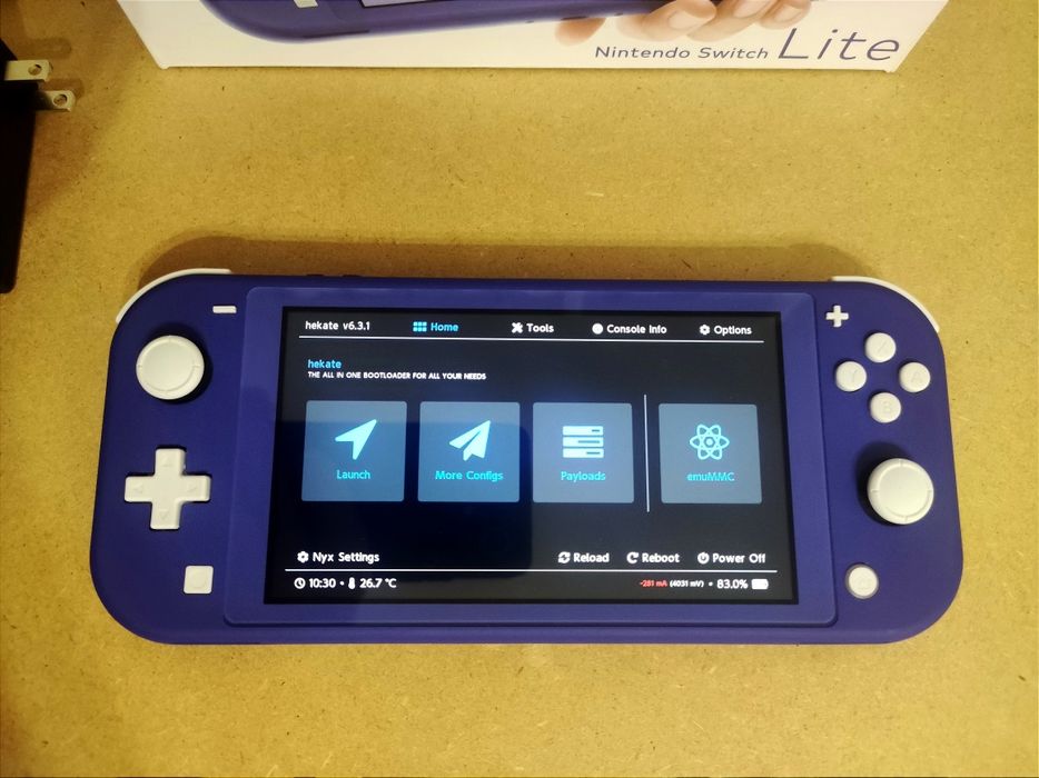 Nintendo switch lite 128Gb Kefir Ultra