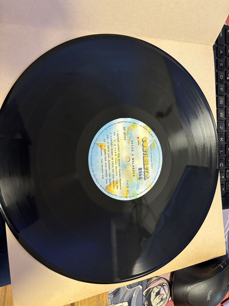Disco vinyl Secos e Molhados