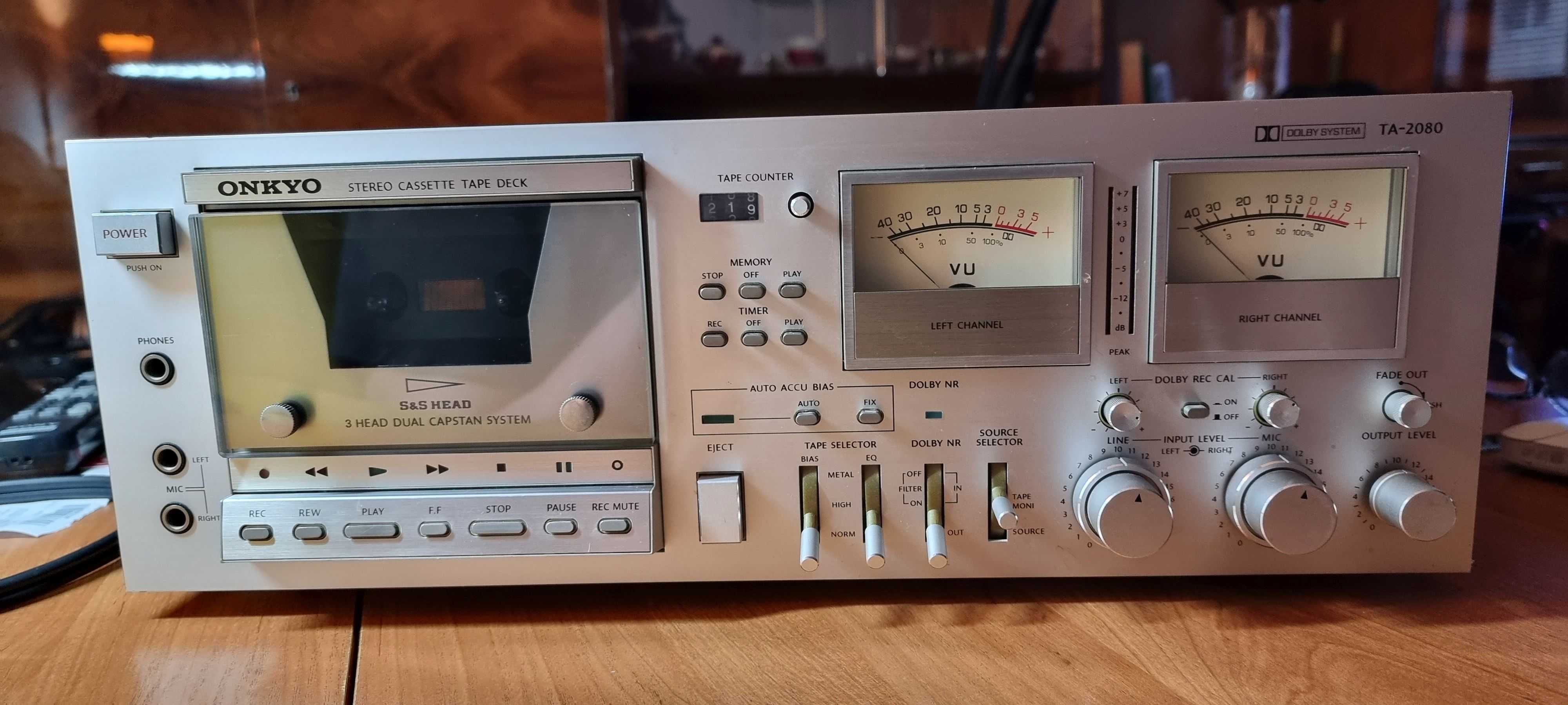 ONKYO TA2080 Deck 1979r.Stan BDB Po przeglądzie serwisowym .