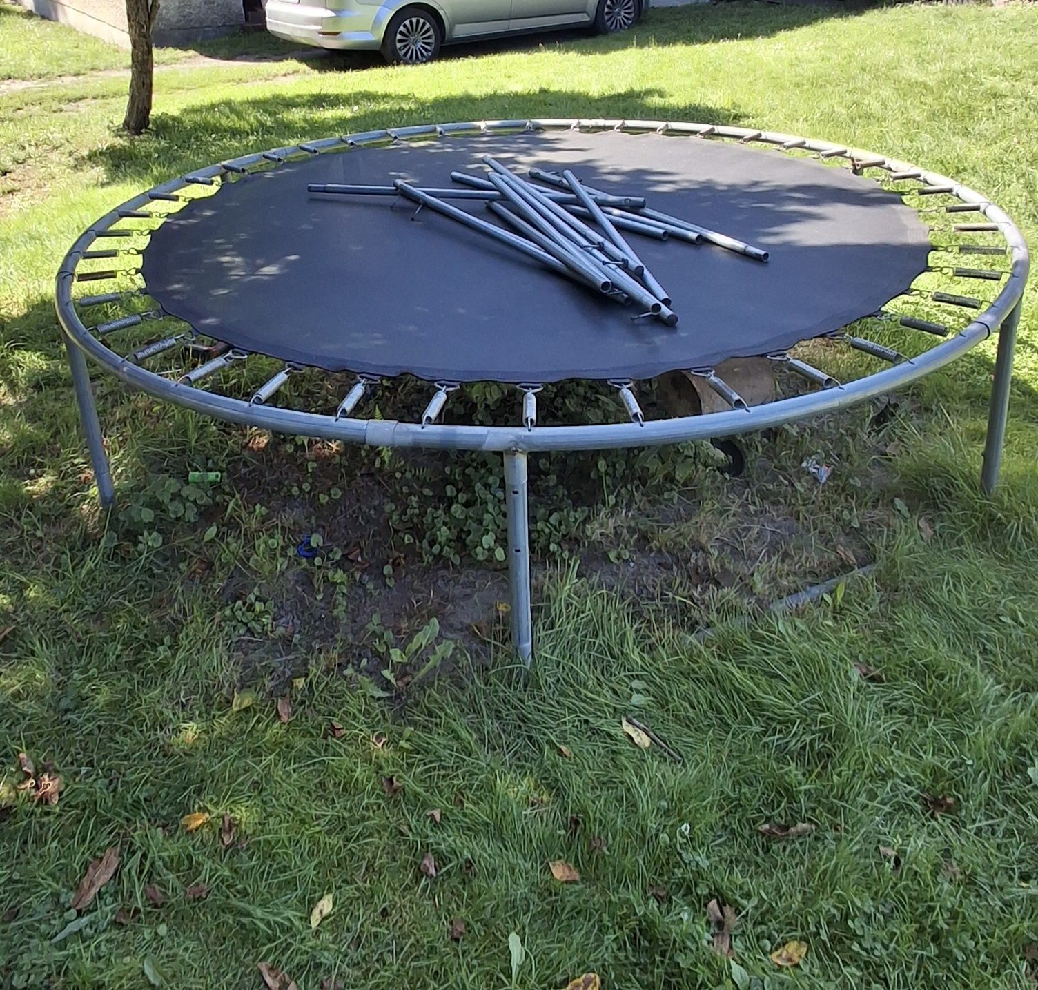 Stelaż trampolina + batuta