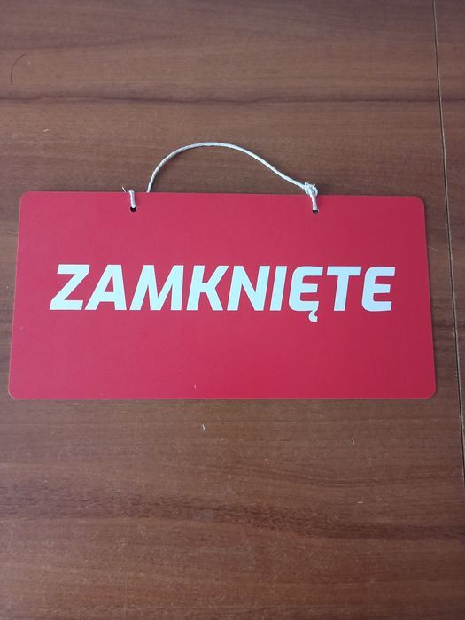 Tabliczki tablice informacyjne do sklepu