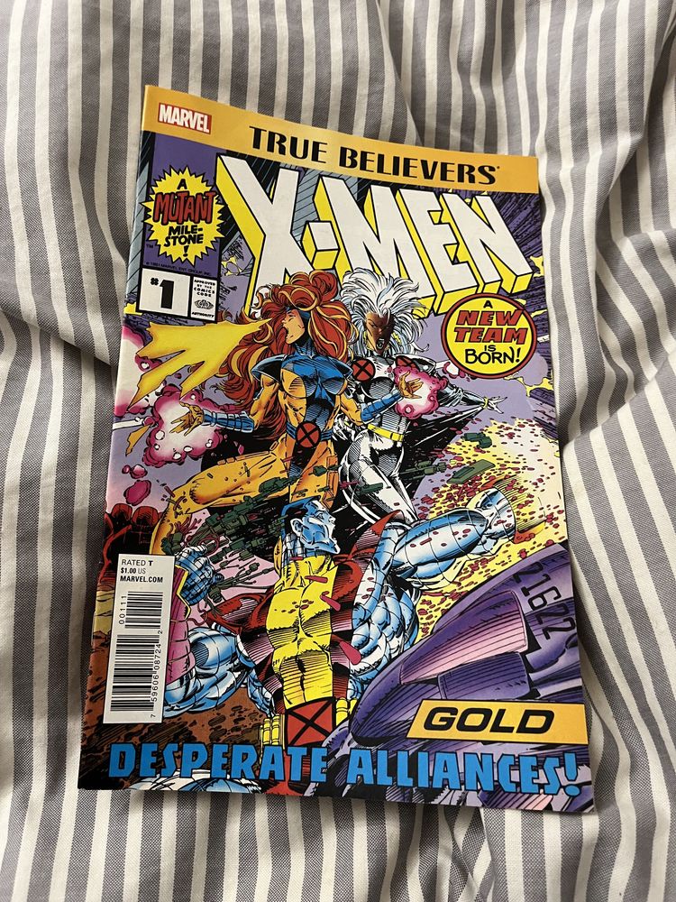 true belivers retro x-men gold 1 wolverine spider-man marvel