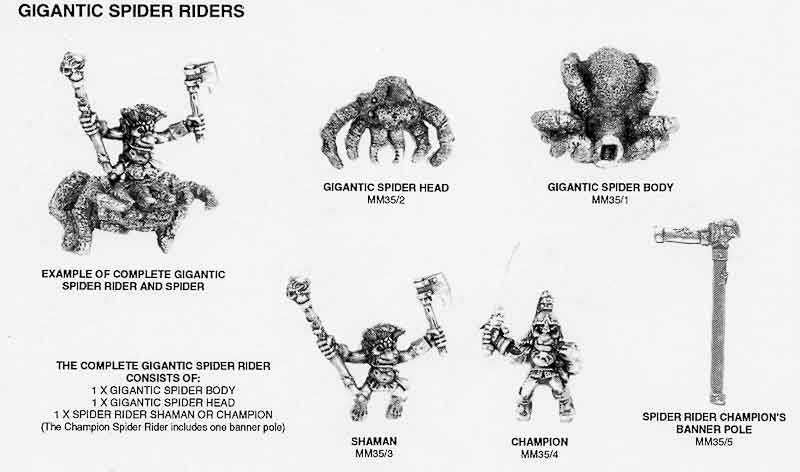 Warhammer Fantasy Battle: MM35 - Goblin Heroes, Shaman rider Marauder