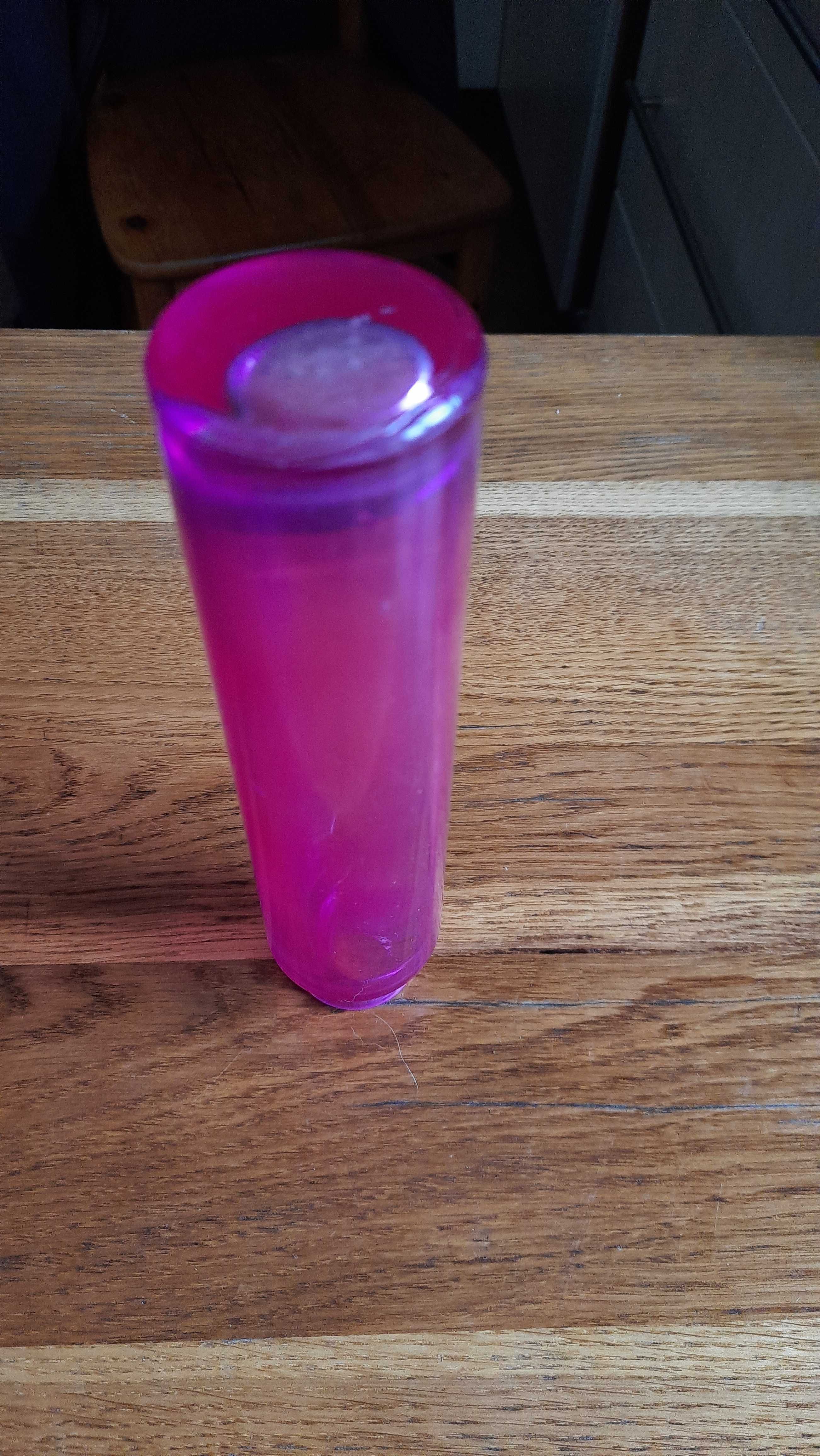 Do kolekcji: nietypowy kolor wazon różowo-purpurowy, wysyłka