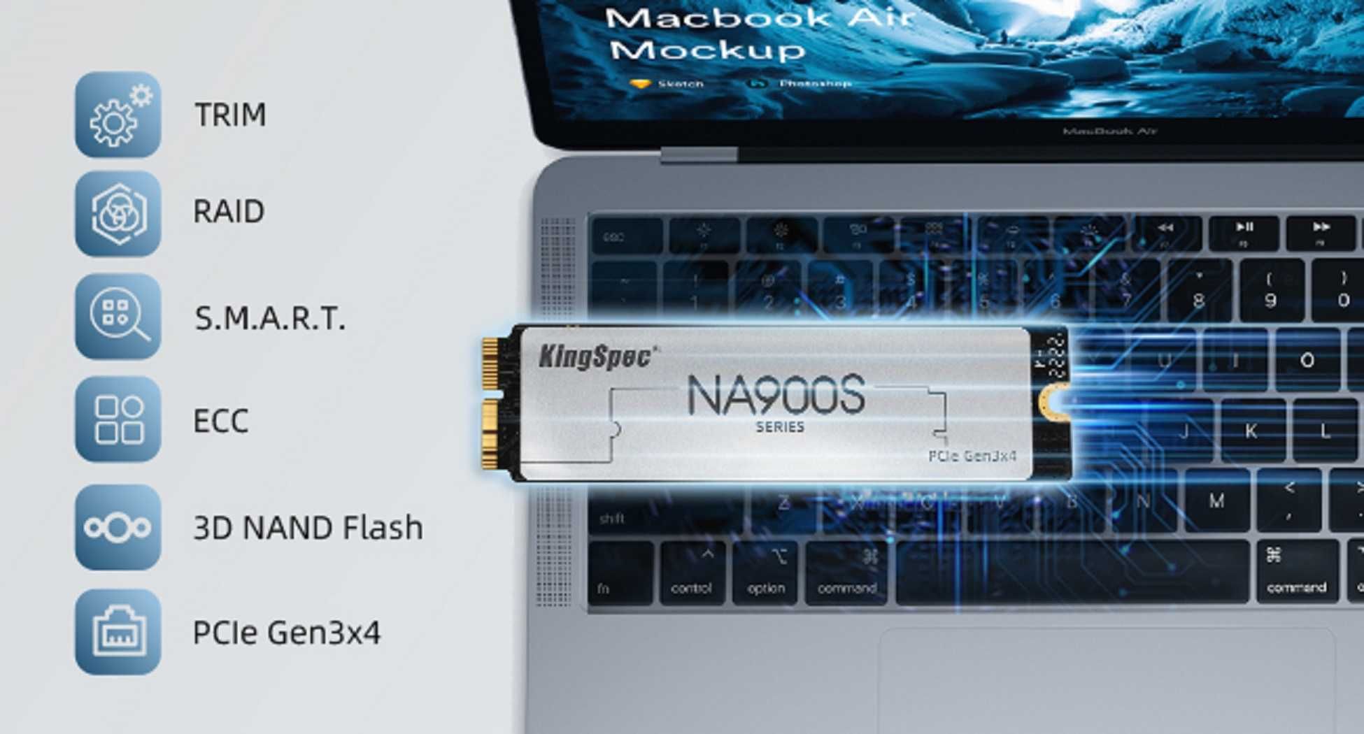 Новые быстрые Apple SSD MacBook Air Pro iMac Mac Pro 256Gb,512Gb,1Tb