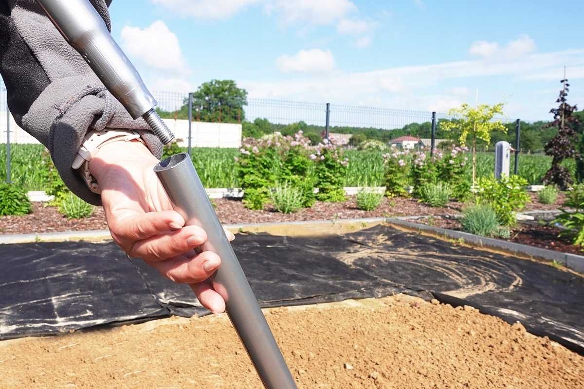 Niwelator Do Równania Gleby Pod Trawnik Równarka Terenu z Trzonkiem