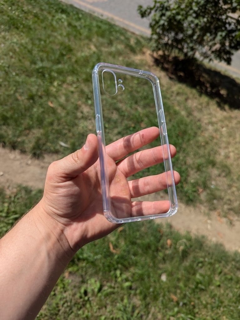 Чохол прозорий IMAK для Nothing Phone 1 Прозрачный чехол