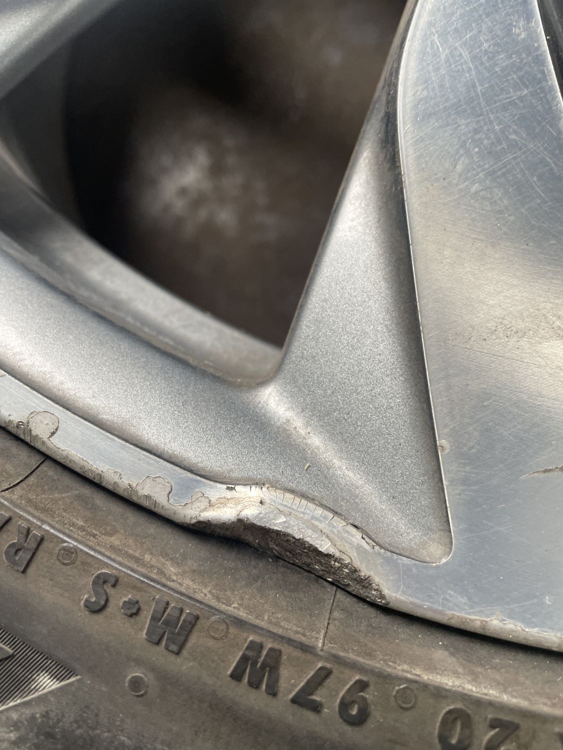 Диски Audi OEM 4G0601025G 8,5x20 5x112 ET45 DIA66,6 (anthracite) Б/У