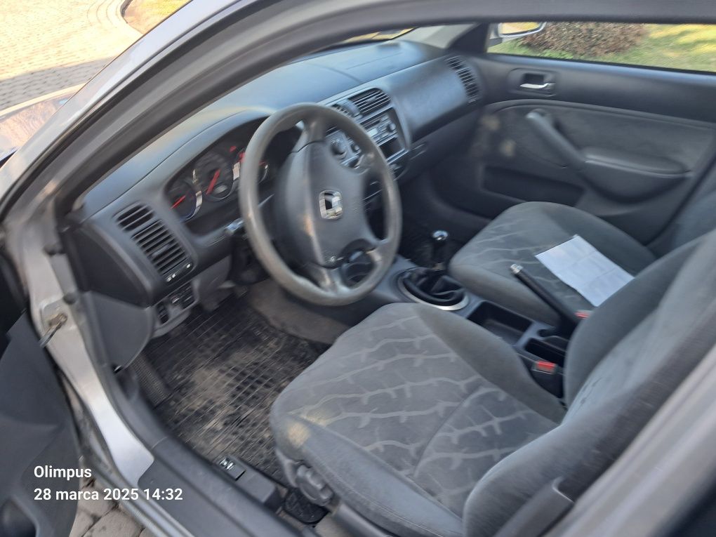 Honda civic 1.4B+Gaz, sedan, zadbana