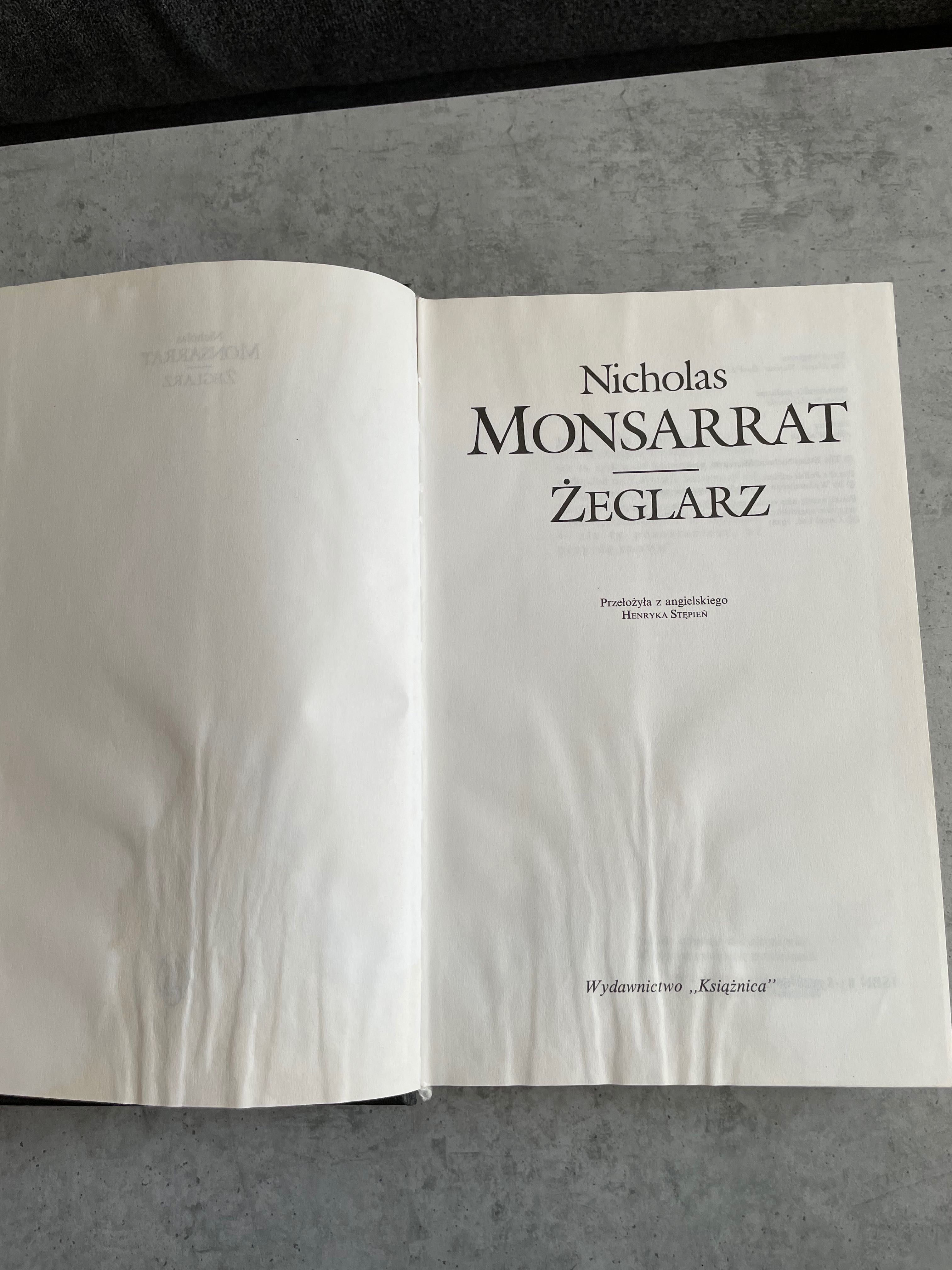 Książka Nicholas Monsarrat Żeglarz