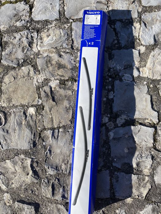 Conjunto Lâminas do limpa vidro para o para brisas Volvo