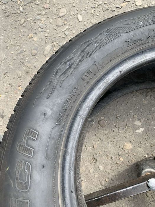 Шини 195/65 R15 пара BFGoodrich літо 6мм 2022р.