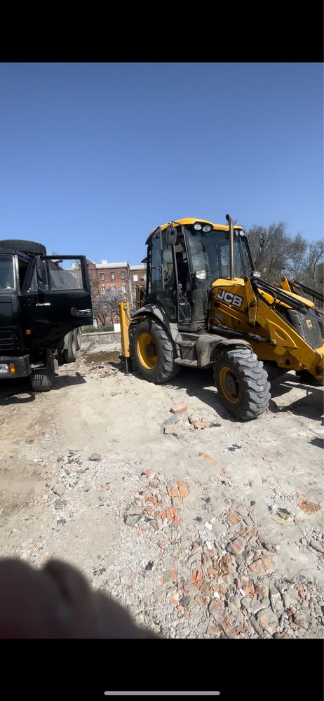 Услуги Погрузчика JCB , Услуги экскаватора, копка котлованов, вывоз