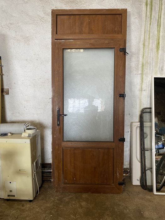 Porta de entrada vidro duplo Rehau