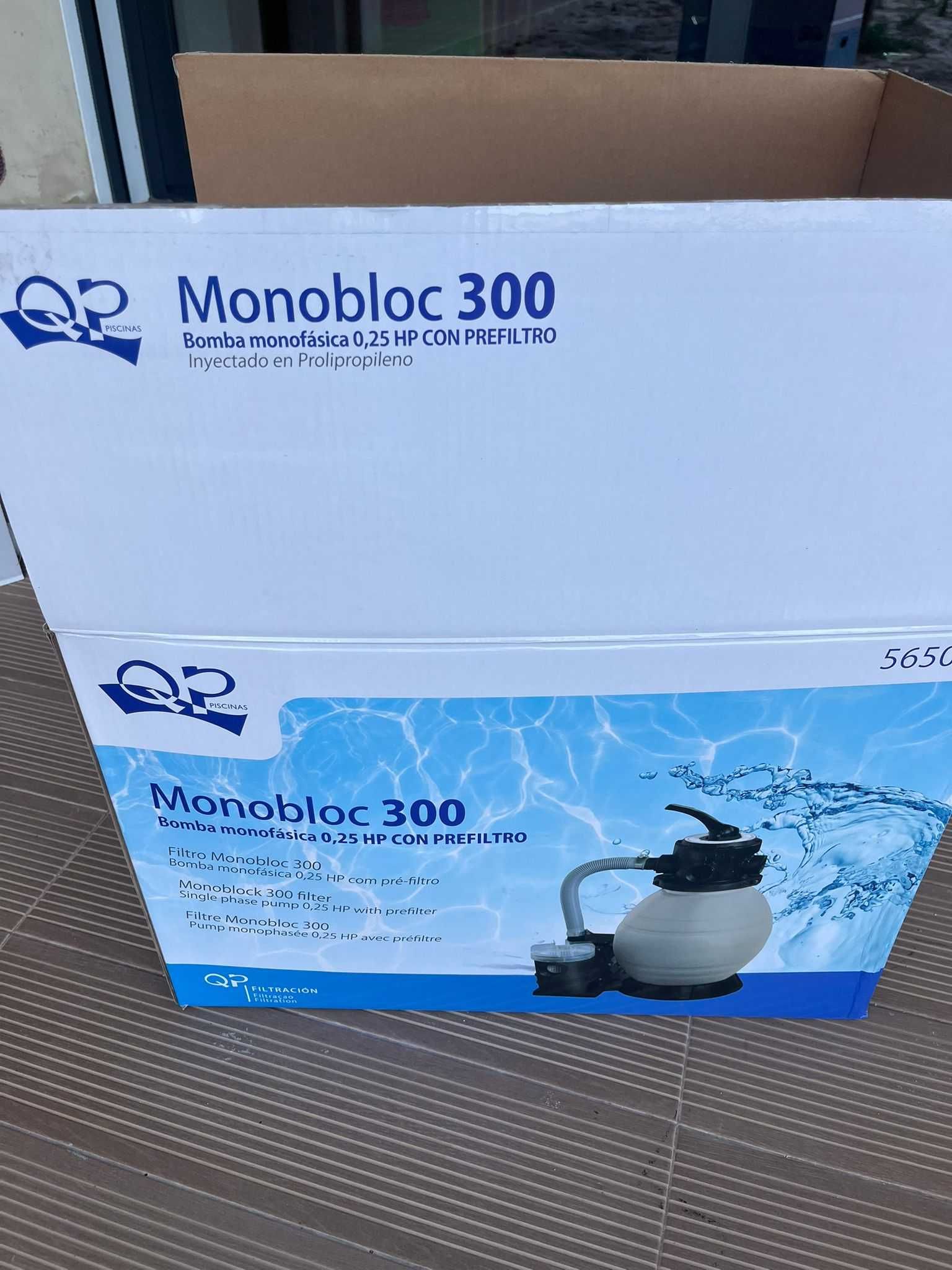 Bomba para piscina monofásica para piscinas até 30 000 litros