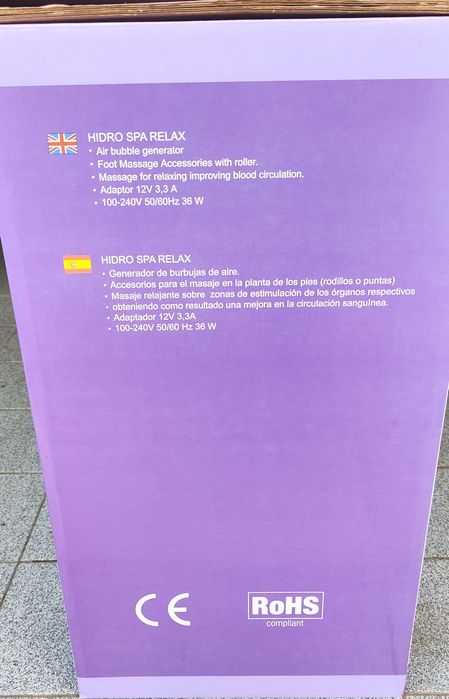 Hidro Spa Relax. NOVO nunca foi usado.