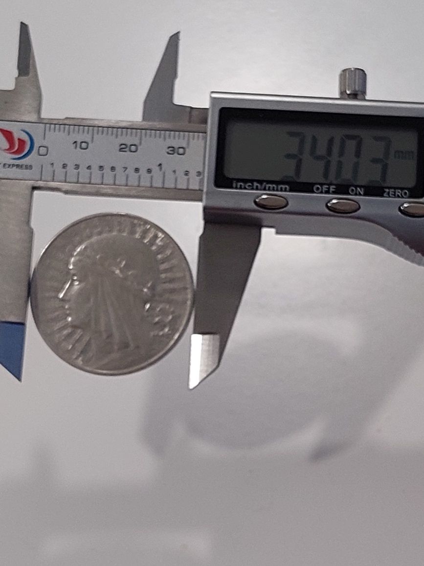 Монета 10 злотих 1933 р., Польща, Ядвіга
Срібло, проба 750