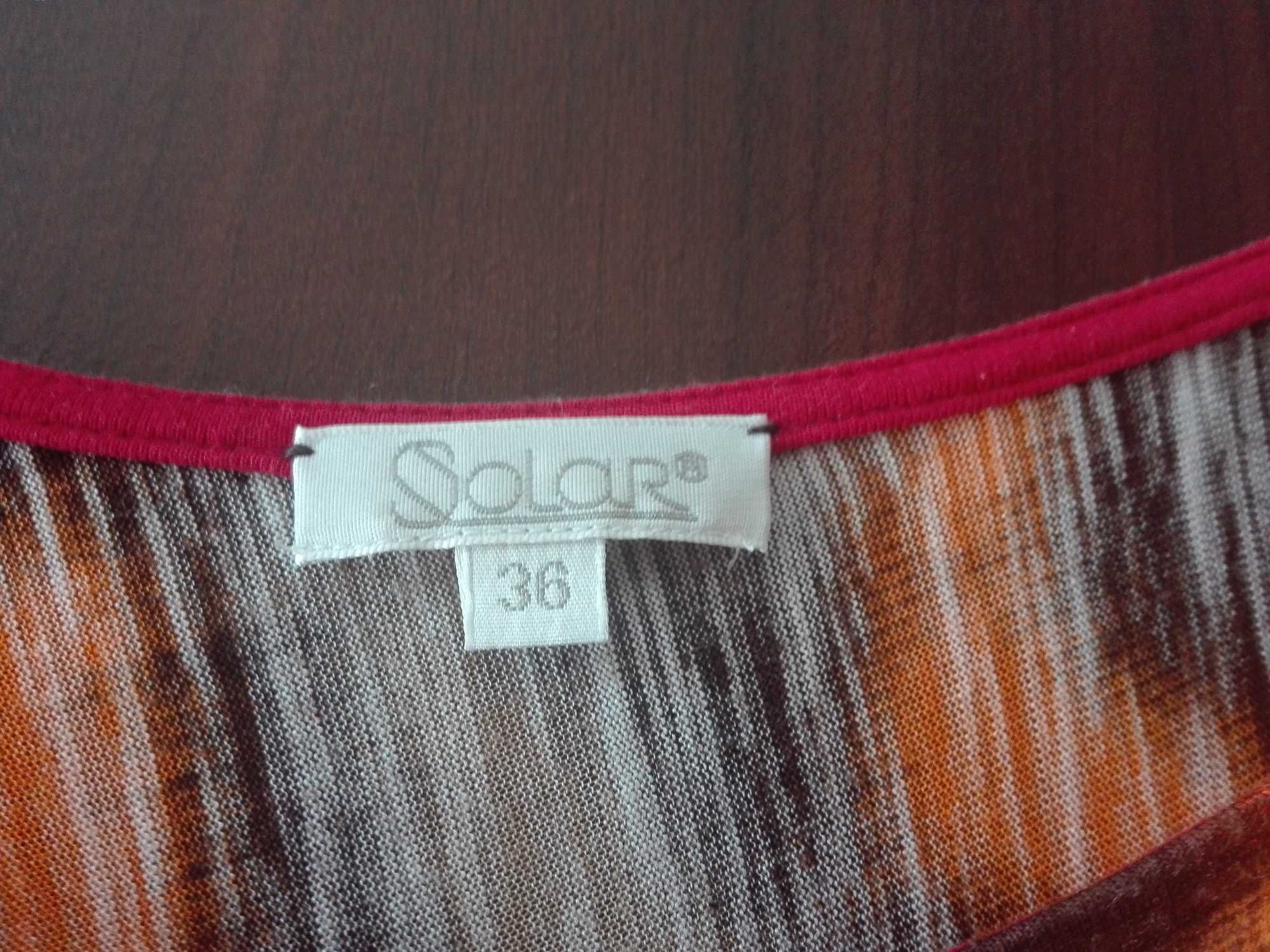 Kolorowa bluzka Solar rozm. 36