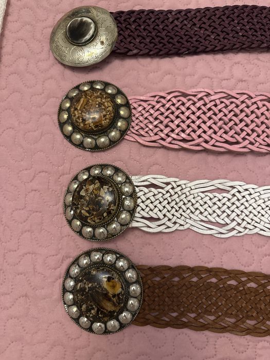 Lindos Cintos em pele