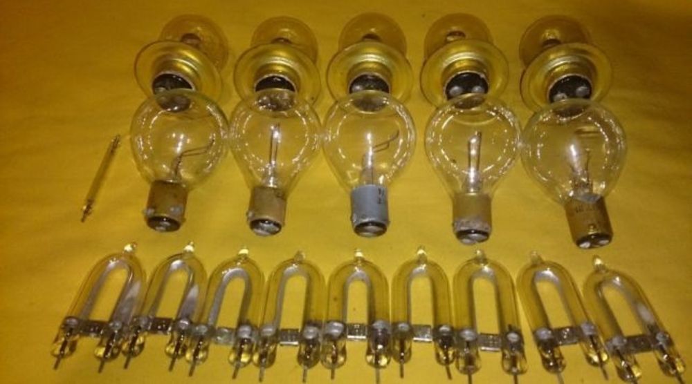 Лампочки накаливания. Радиолампы СССР.