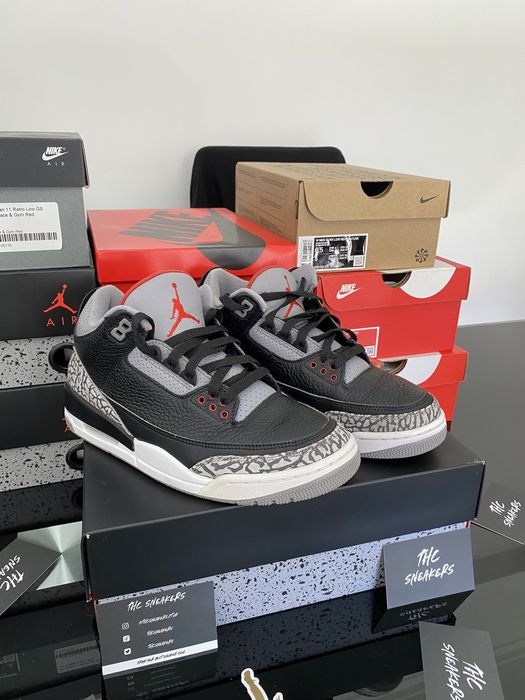 Jordan 3 Black Cement
