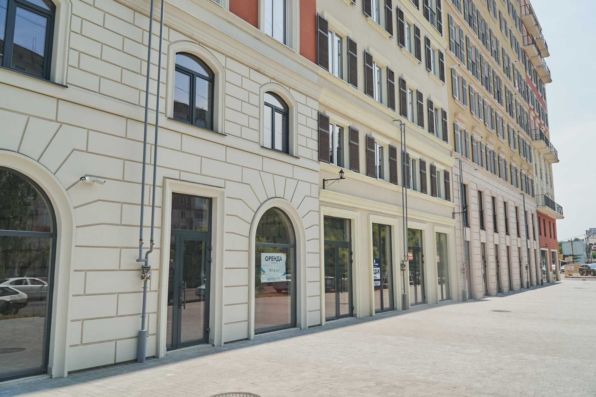 Фасадне приміщення в ЖК Via Roma, 2рівні,101м2