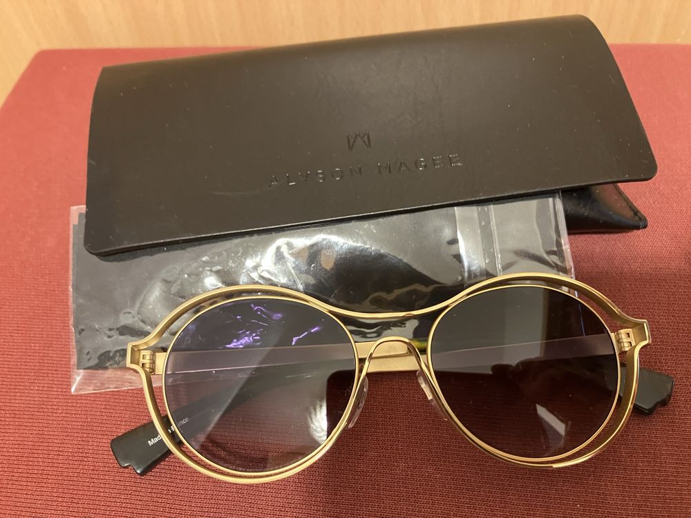 Okulary przeciwsloneczne Alyson Magee, made in France, prezent