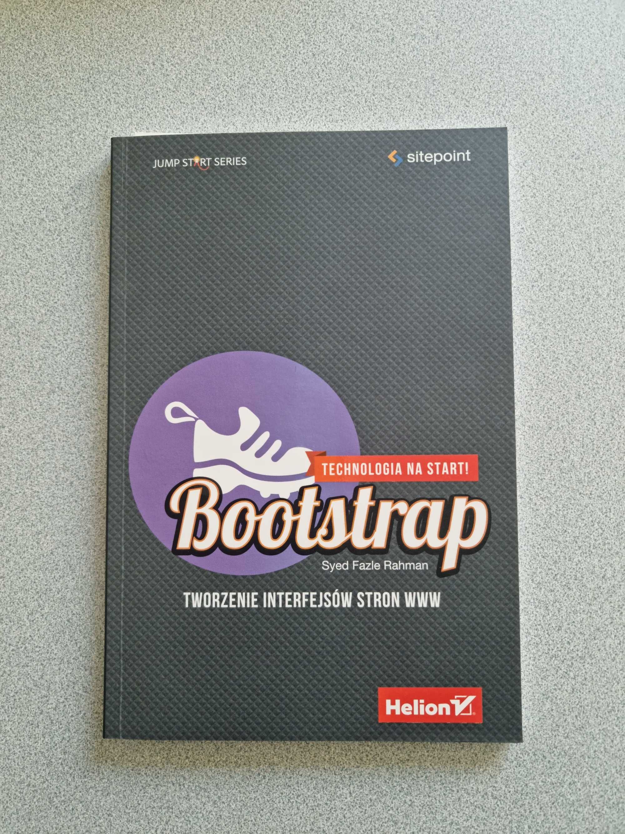 Książka Bootstrap. Tworzenie interfejsów stron internetowych.